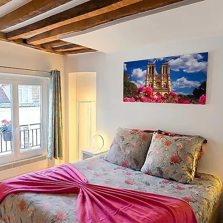 Appartamento Casalionelparis Charming 1820 Flat With Ac, Elevator, Queen Bed, Near Le Louvre Parigi