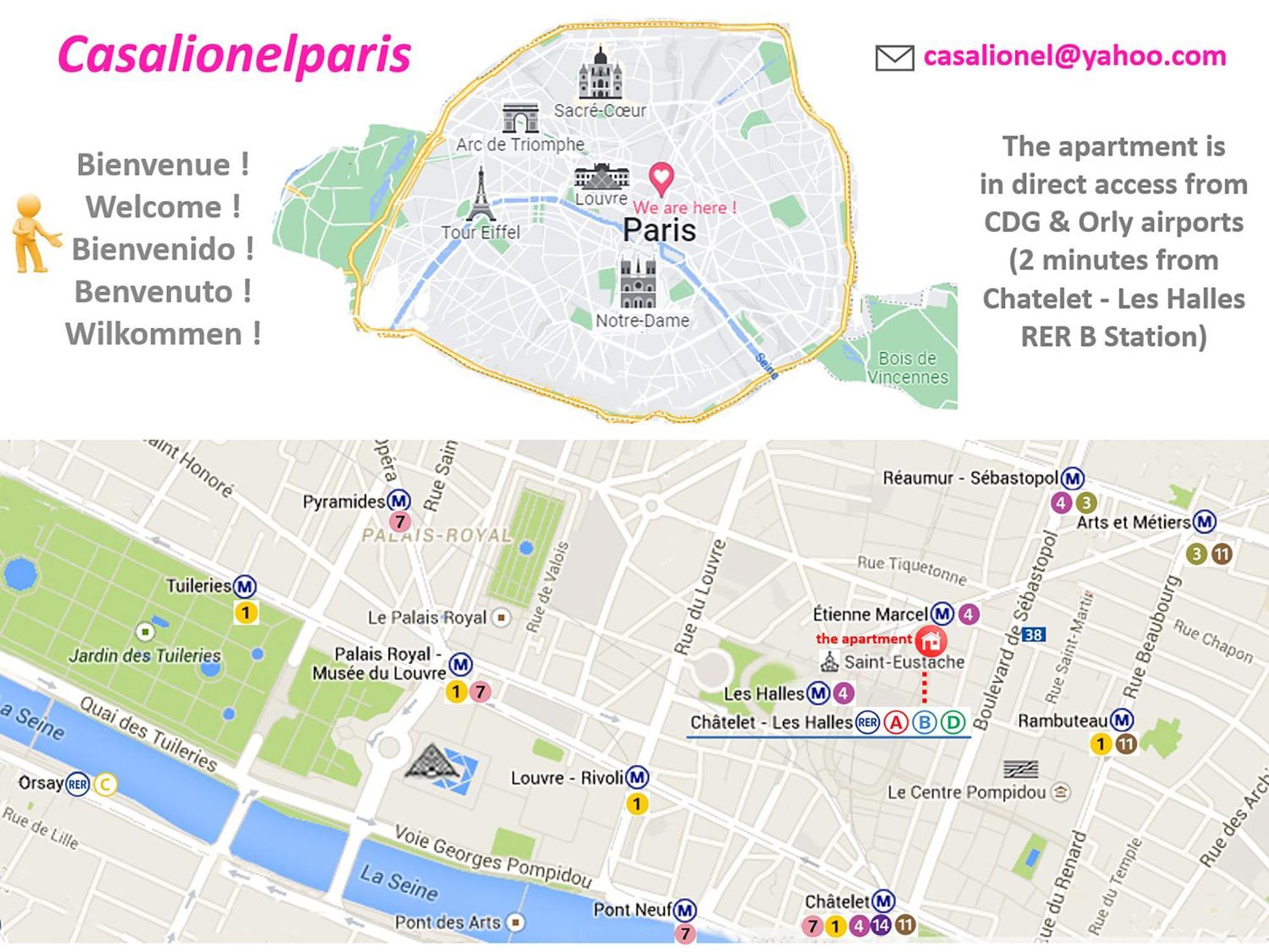 Appartamento Casalionelparis : Your In The Heart Of *